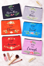 Load image into Gallery viewer, Inspiritual Cosmetic Bags - Limited Quantity
