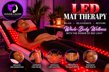 Load image into Gallery viewer, LED Red Light Mat Therapy | Whole-Body Wellness Relaxation
